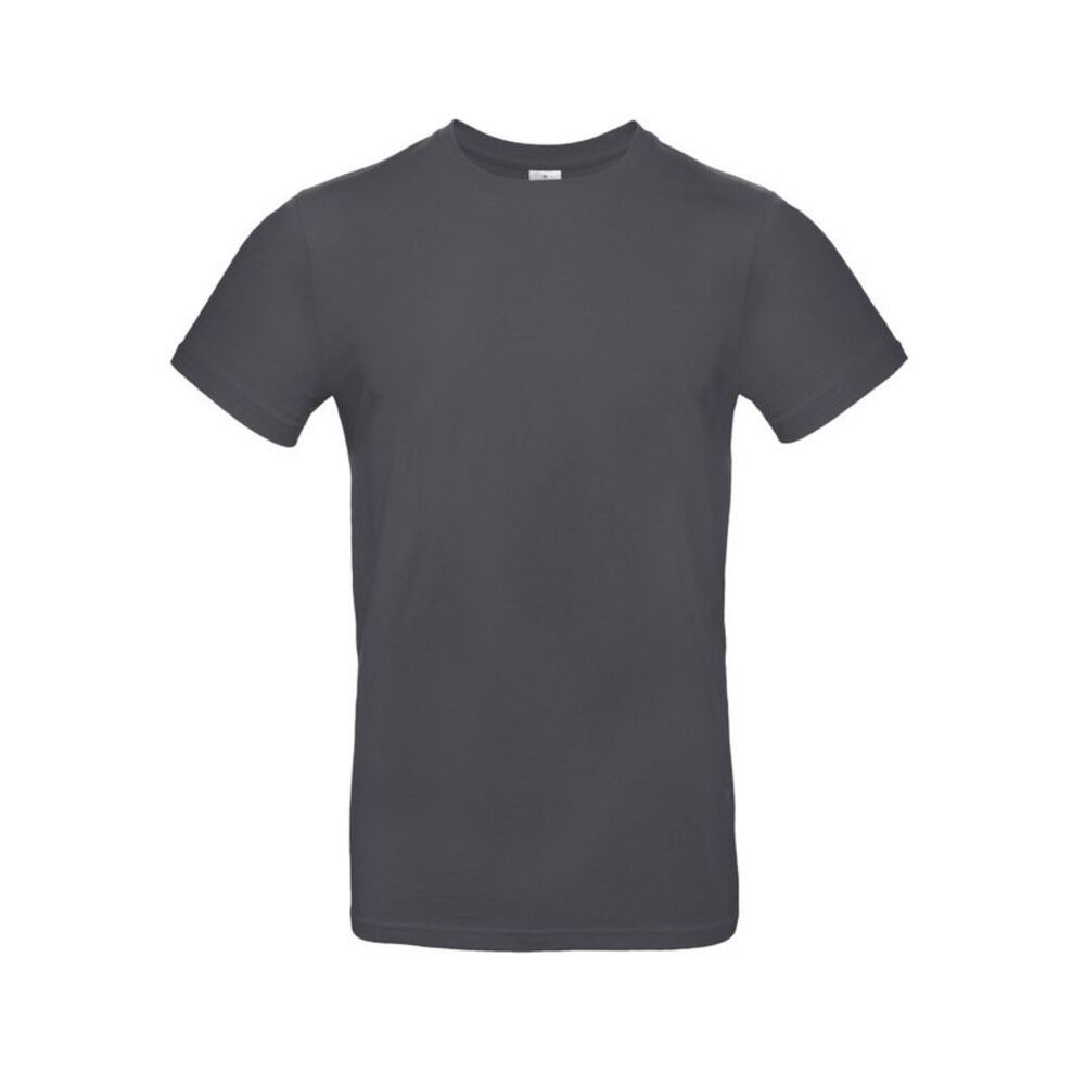 B&C Mens E190 Tee / Dark Grey